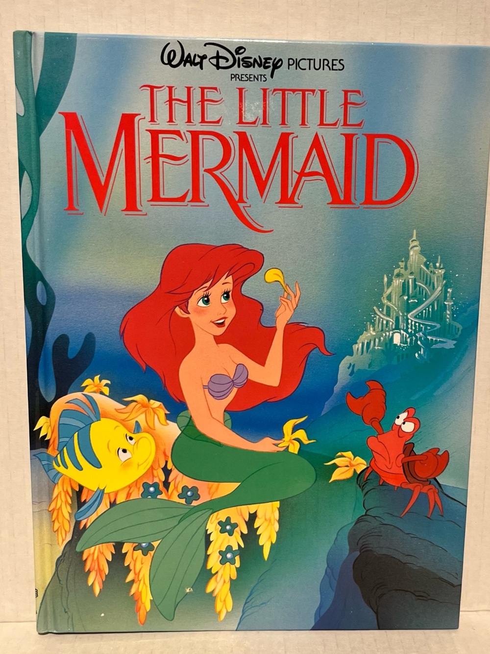 Vintage Hardcover edition of Walt Disney's The Little Mermaid, Classic Series
